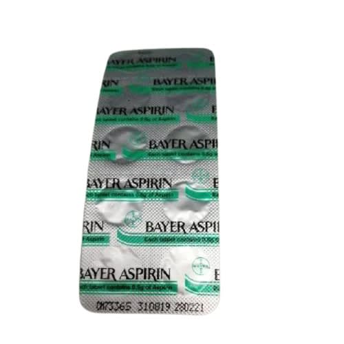Bayer Aspirin 500mg Acetylsalicyclic Acid 30s Harga & Review / Ulasan
