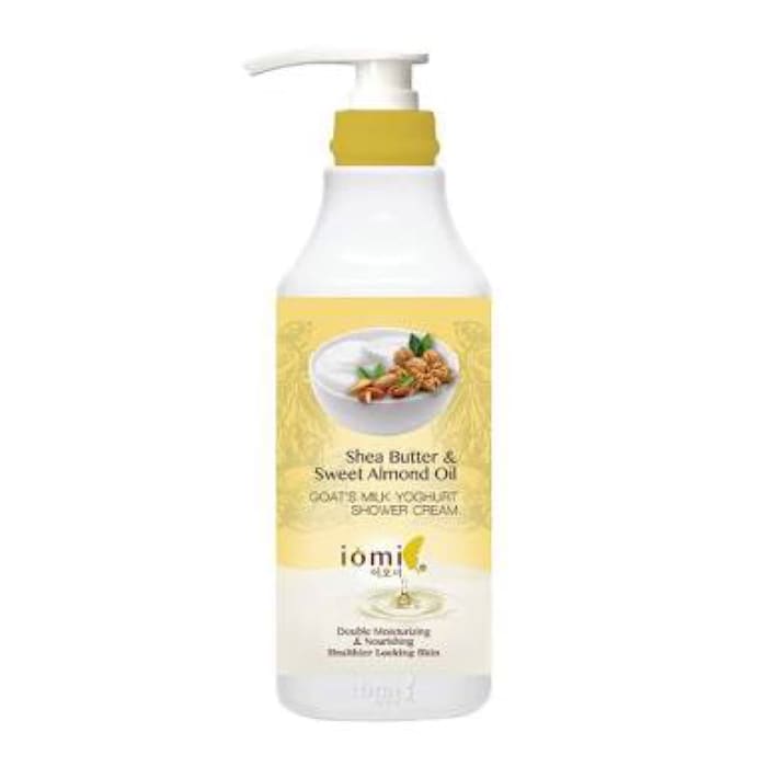 Iomi Shower Cream Shea Butter & Sweet Almond Oil (1 liter) Harga