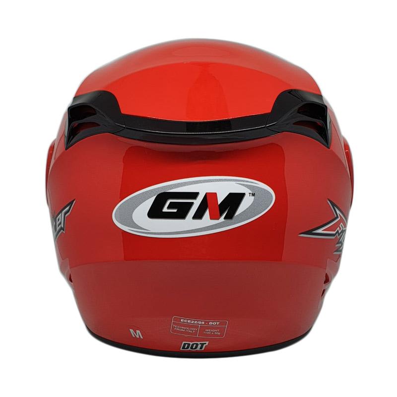 GM Fighter Solid Helm Half Face Harga & Review / Ulasan