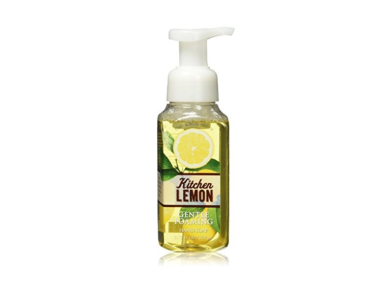 Bath & Body Works Kitchen Lemon Gentle Foaming Hand Soap, 8.75 oz