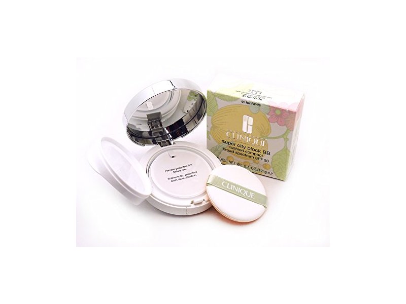 Clinique Super City Block BB Cushion Compact Broad Spectrum SPF 50, 01