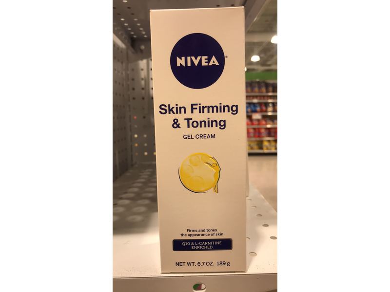 NIVEA Skin Firming & Toning GelCream 6.7 Ounce Ingredients and Reviews