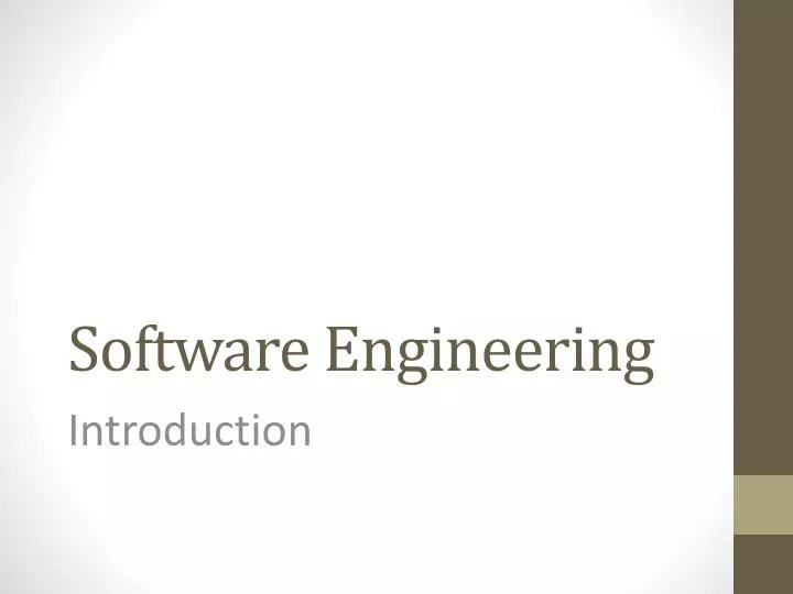 PPT Software Engineering PowerPoint Presentation, free download ID1574176