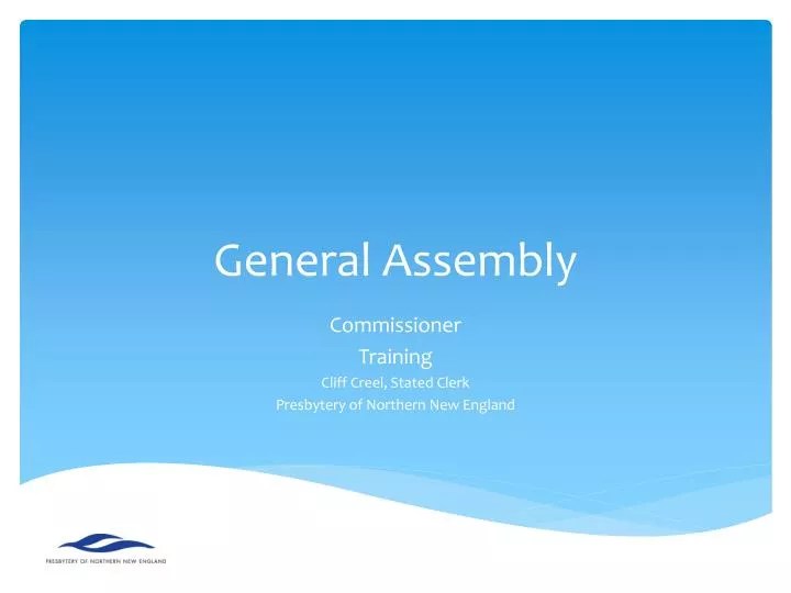 PPT General Assembly PowerPoint Presentation, free download ID1613956