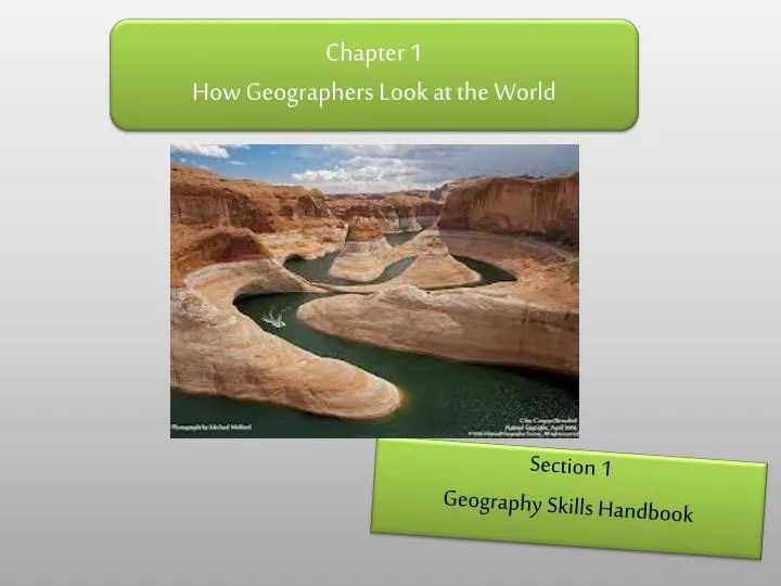 PPT - Chapter 1 How Geographers Look at the World PowerPoint