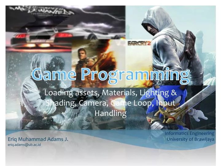 PPT Game Programming PowerPoint Presentation, free download ID1844018