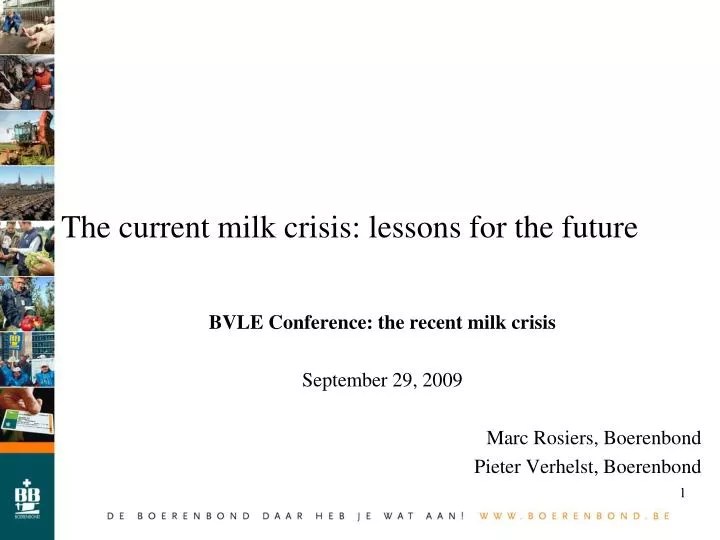 PPT The current milk crisis lessons for the future PowerPoint(04)