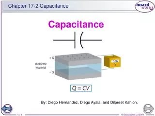 PPT - Understanding Capacitors and Capacitance in Electronics