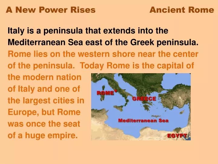 PPT A New Power Rises Ancient Rome PowerPoint Presentation, free download ID2000446