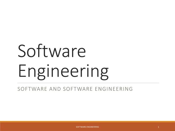 PPT Software Engineering PowerPoint Presentation, free download ID2088926