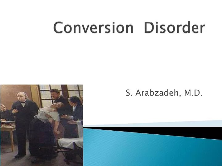 PPT Conversion Disorder PowerPoint Presentation, free download ID