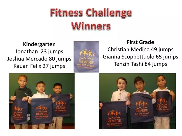 PPT Fitness Challenge Winners PowerPoint Presentation, free download ID2375337