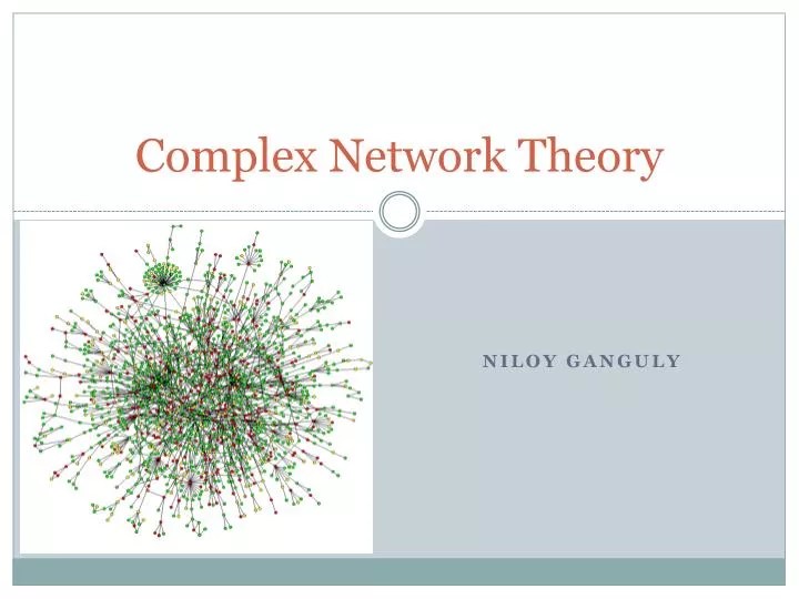 PPT Complex Network Theory PowerPoint Presentation, free download
