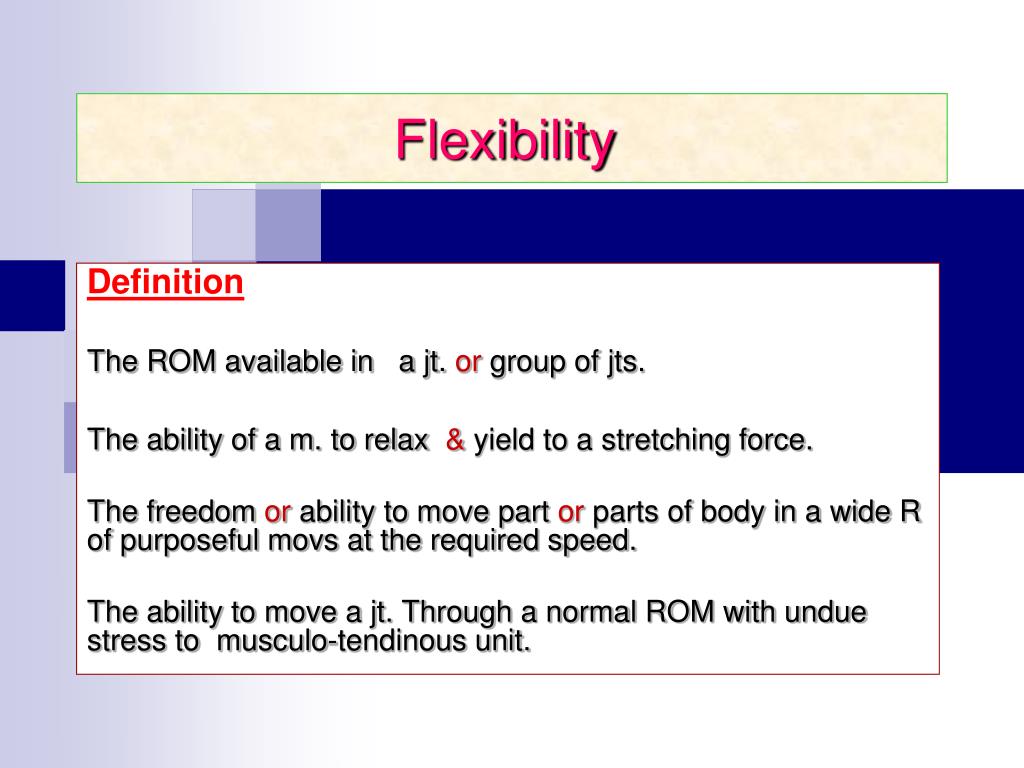PPT Flexibility PowerPoint Presentation, free download ID2711118
