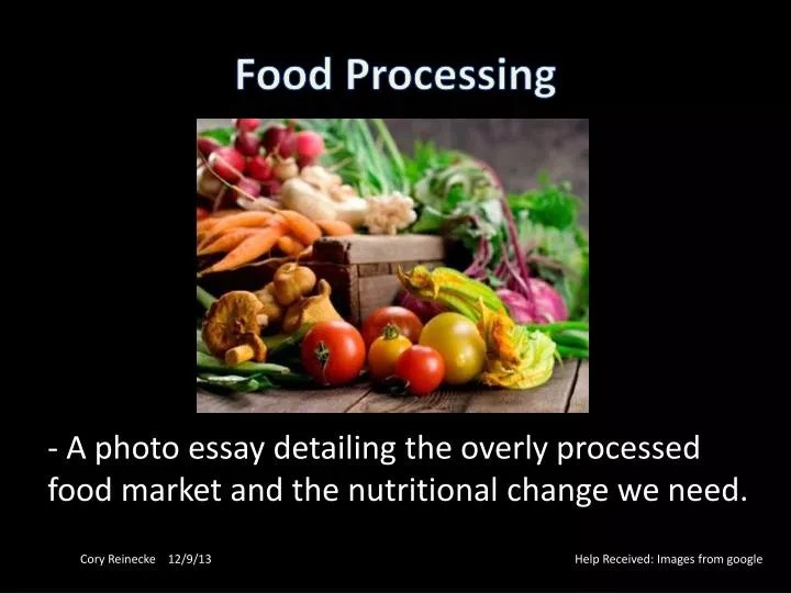 PPT Food Processing PowerPoint Presentation, free download ID2790348
