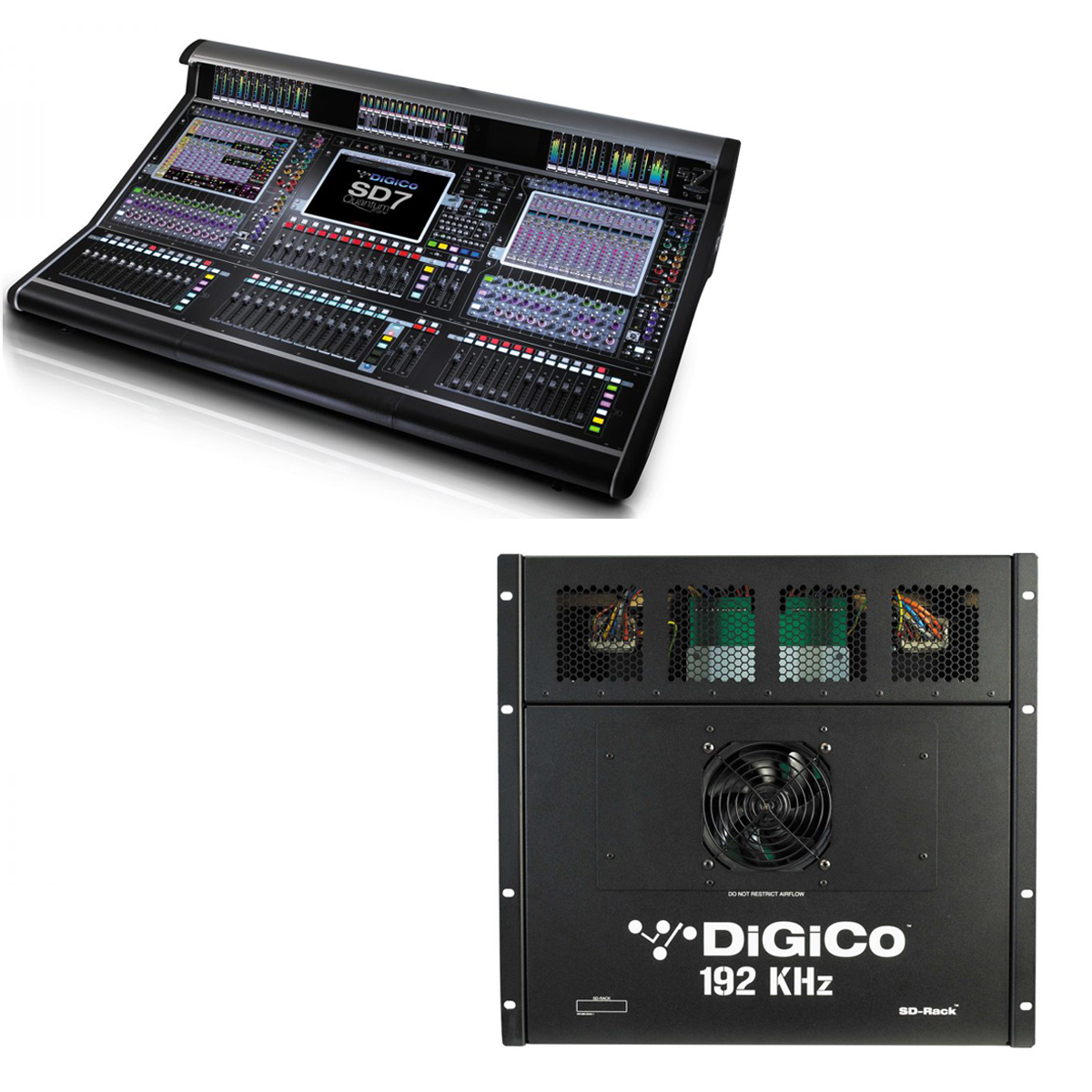 DiGiCo SD7 Quantum Live SD Rack Optic Package Sonic Circus