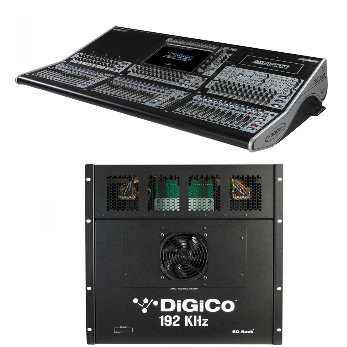 Digico SD8 Console Live D2 BNC MADI Rack Package Sonic Circus