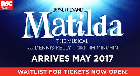 Tim Minchin · Adelaide! Matilda The Musical swings over to you in May 2017!