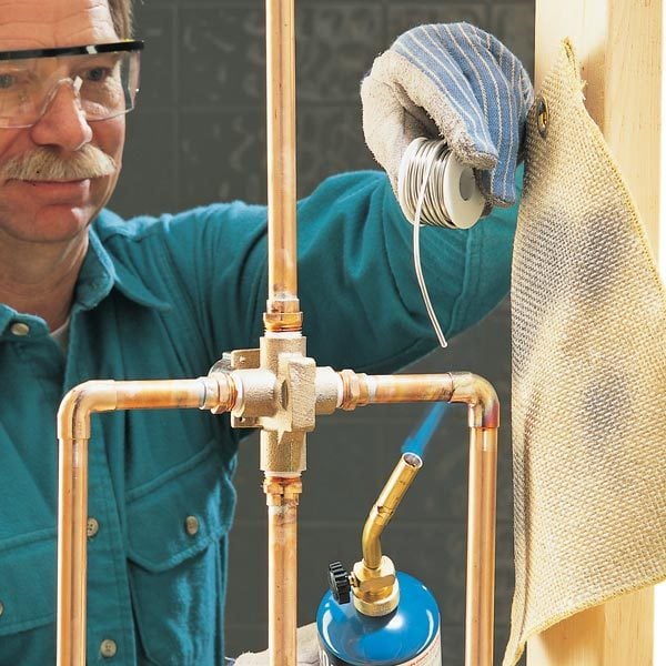 How to Sweat Copper Pipe The Family Handyman