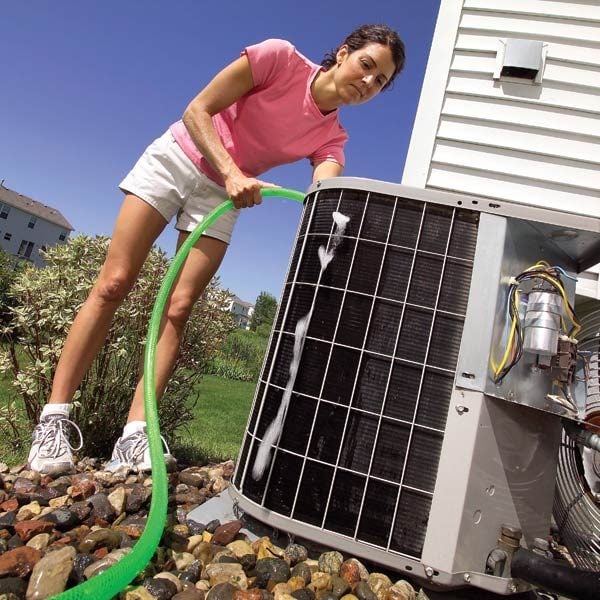 Clean Your Air Conditioner Condenser Unit The Family Handyman