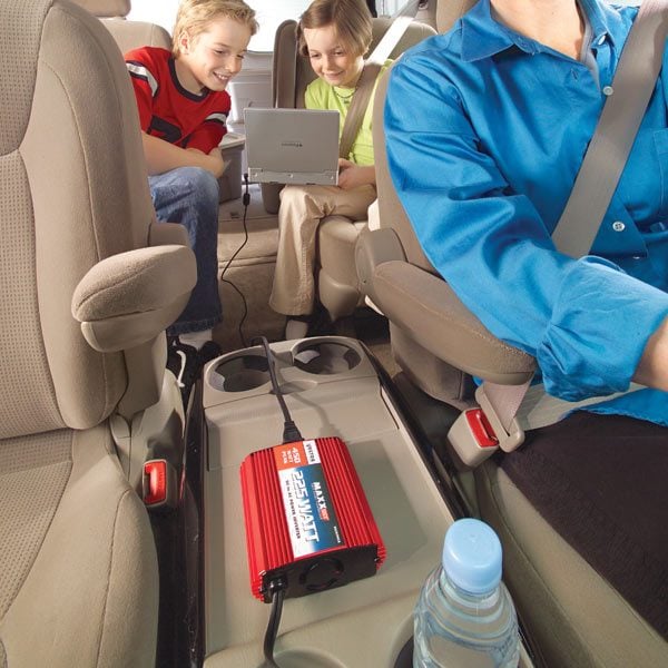 Power a Laptop or TV With a Car Power Inverter The Family Handyman