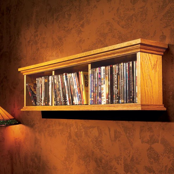 How to Build a Wall for DVDs The Family Handyman