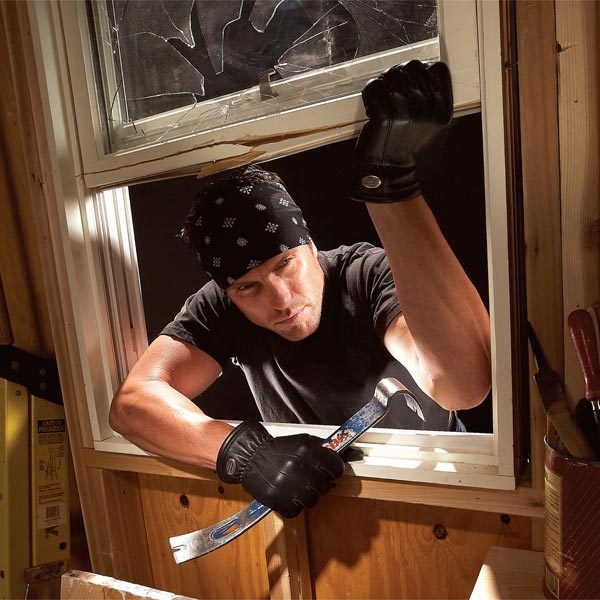 Home Theft Protection Secure Your Garage The Family Handyman