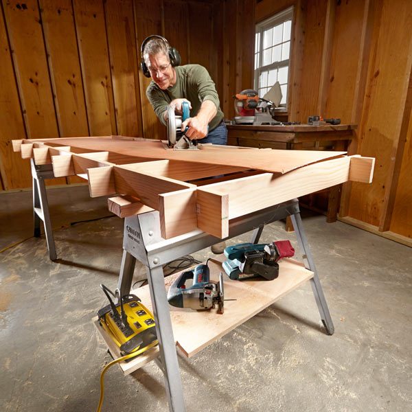 Maximize Your Sawhorses The Family Handyman