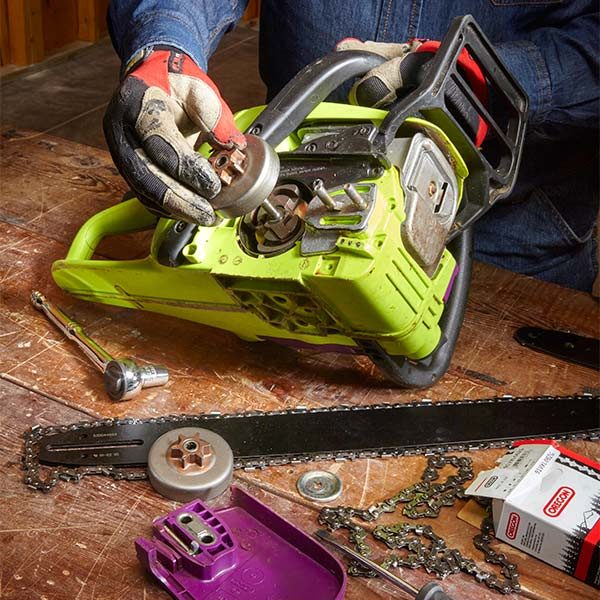 Repair & Rebuild Your Own Chainsaw: DIY Front End Rebuild | The Family
