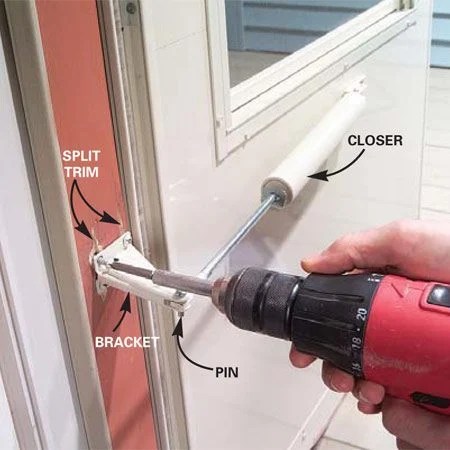 Fix a Storm Door Closer | The Family Handyman
