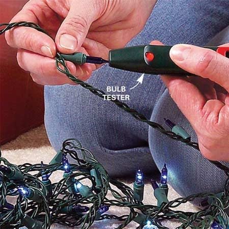 How to Repair Christmas Tree Lights | The Family Handyman