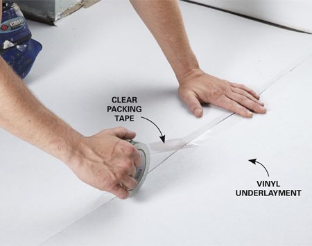 Luxury Vinyl Floor Tile Underlay Photos