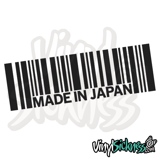 MADE IN JAPAN • JDM TUNER STICKERS / DECALS • VS