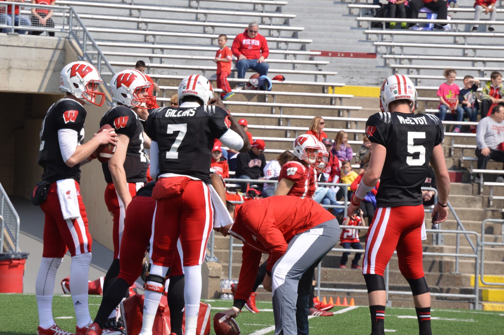 Wisconsin depth chart 2014 A postspring look at the Badgers' offense