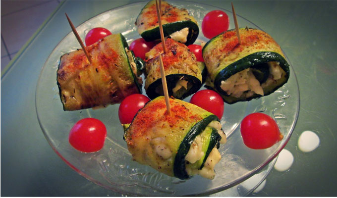 Courgettes roulées Baya.tn