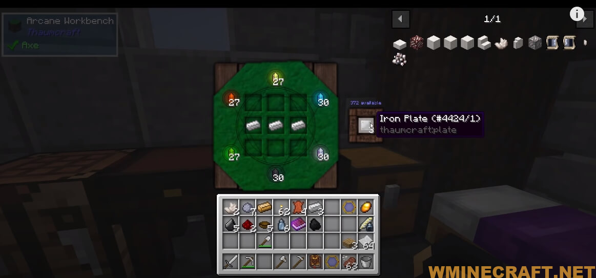 Minecraft Thaumcraft Mod 1.14.41.12.21.10.2 Drawing magic