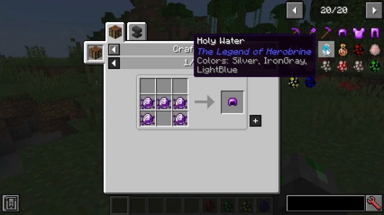 The Legend of Herobrine Mod 1.16.5, 1.15.2/1.14.4 (Herobrine to