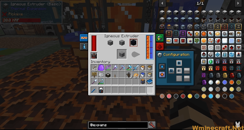 Thermal Expansion Mod 1.16.5 >1.12.2 Balanced and versatile recipes