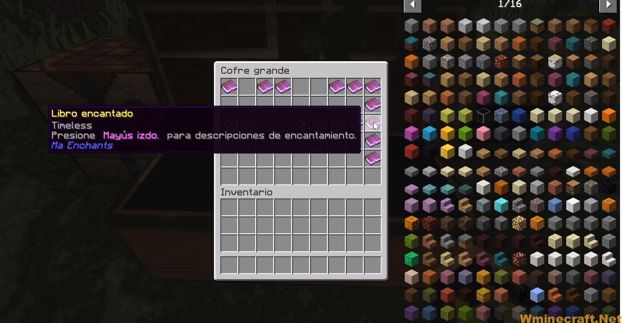 Enchantment Descriptions Mod 1.17 [Minecraft Mod Description Charms