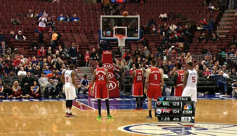 Fan Falls Asleep Courtside as Sixers Lose to Worst Team in NBA by 20