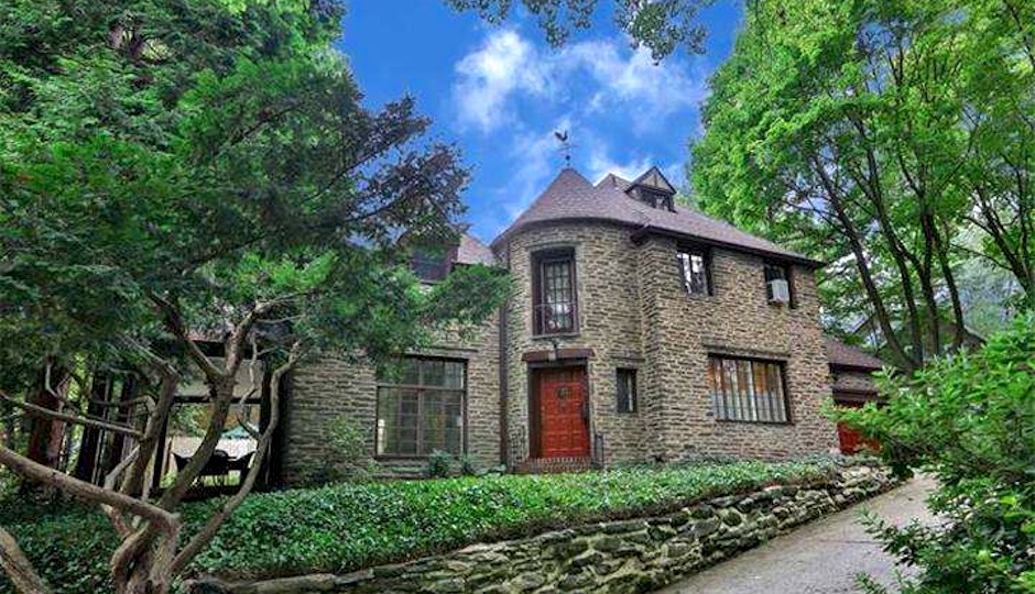 For Sale Attractive East Falls French Tudor with Turret Entrance