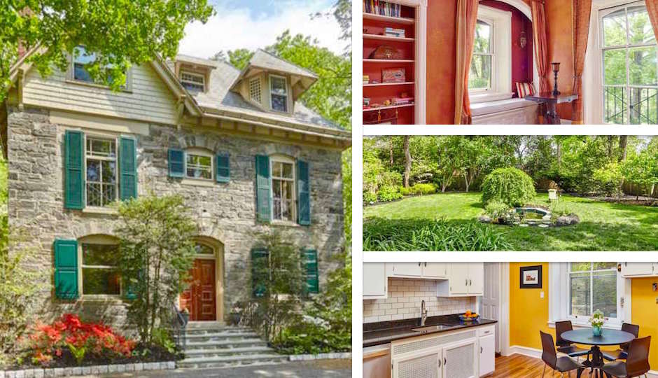 For Sale Lush Chestnut Hill Home with Beautiful Garden Pond Property