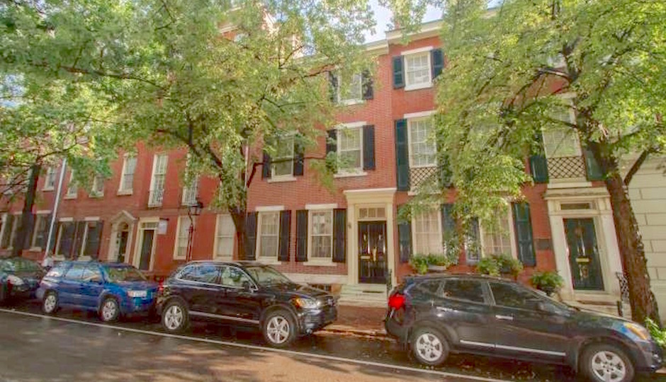 Newly Renovated Residence in Society Hill Shows Off Restored Facade
