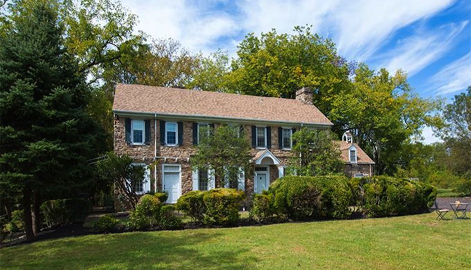 For Sale Norristown Home with Backyard Creek