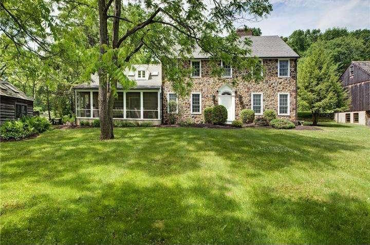 Farmhouse Friday Charmingly Rustic Home in Bucks County Property