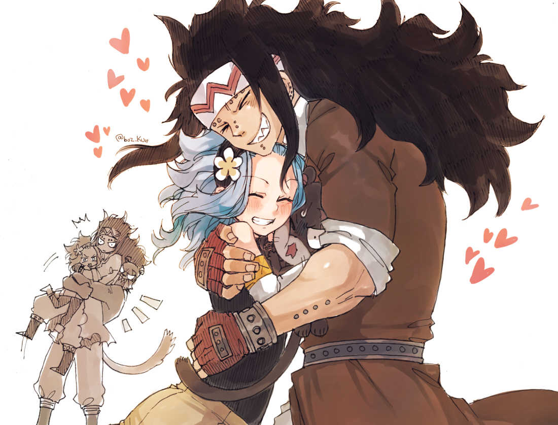 Gajeel Levy GajEvy FairyTail Kawaii Anime Art...