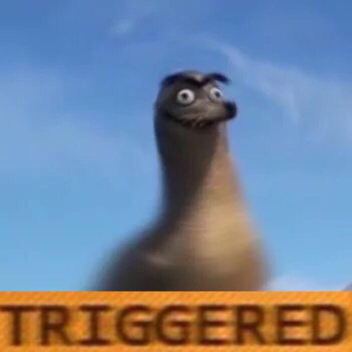 Triggered Meme Logo Rumaisa Peck