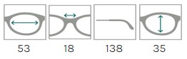 Glasses Frames | Sizing information and more.