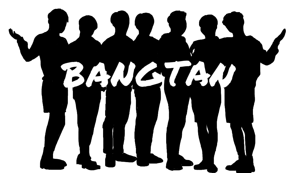 Bangtan silhoette (my work) btsfesta bts bangtan rapmon...