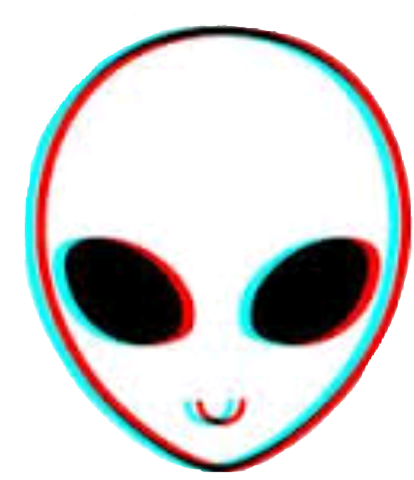 png edit overlay tumblr alien Sticker by 🌙